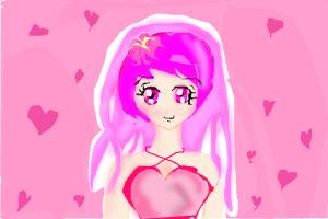 pink! anime girl!!!:)