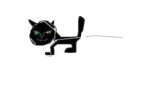 Possibly the best cat drawing ever