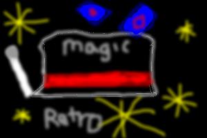 retro skeleton magic