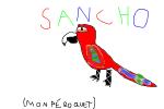 Sancho notre perroquet