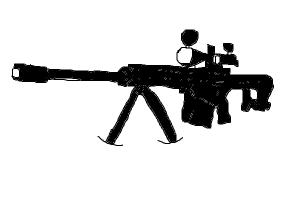 Shaded 50. Cal Sniper