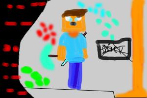Steve and his haunted mine!