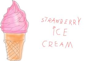 Strawberry Ice Cream