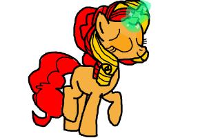 Sunset Shimmer Rainbow Rocks ponyfied