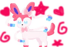 Sylveon painting