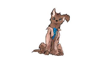 the tenth doctor as a puppy #2