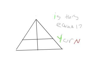 triangle shape