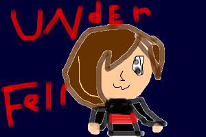 under fell frisk :3