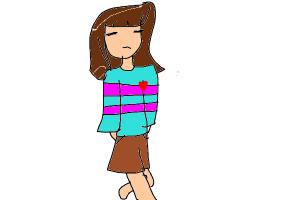 Very Lazy Drawn Frisk