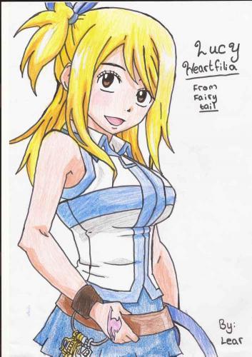 Lucy Heartfilia from fairy tail
