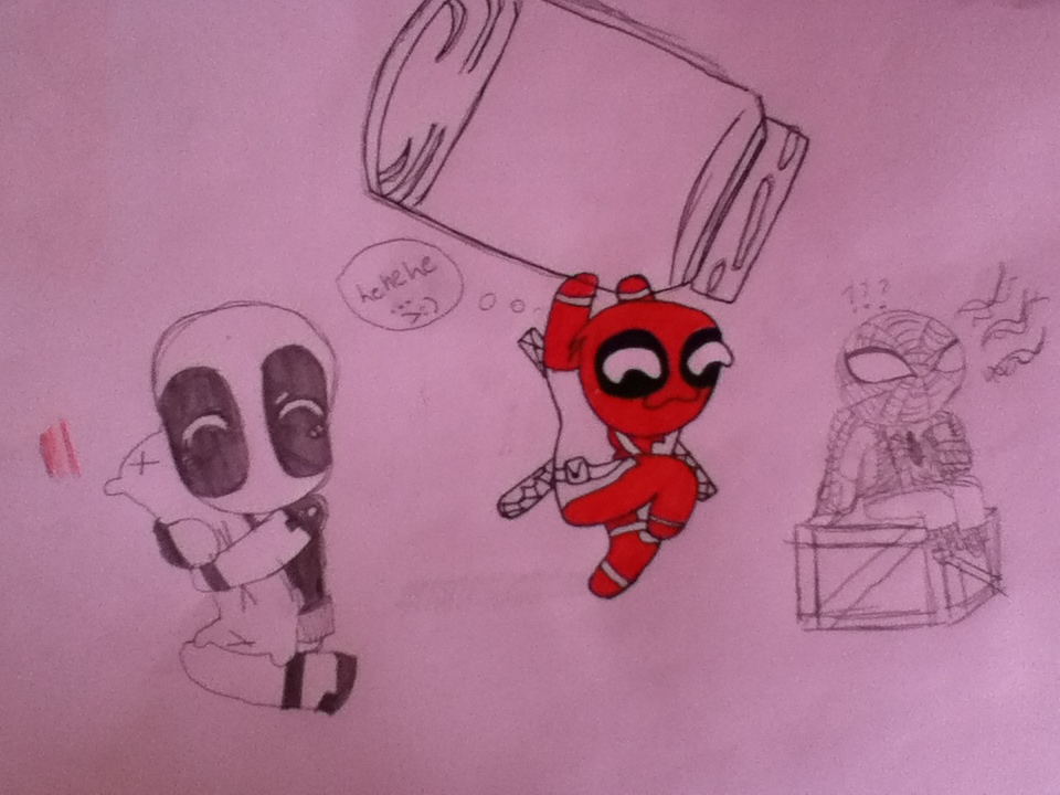 spidey and deadpool