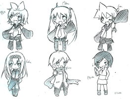 Vocaloids..well at last the mainstream ones...