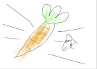 How to Draw a Carrot With a Horse