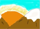 How to Draw The Sun Setting