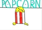 How to Draw Popcorn!!!!