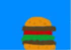 How to Draw a Double Hamburger