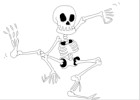 How to Draw a Skeleton