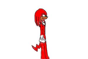 How to Draw Knuckles The Echidna