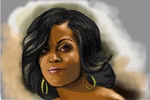 How to Draw Michelle Obama