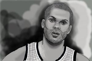 How to Draw Tony Parker from San Antonio Spurs