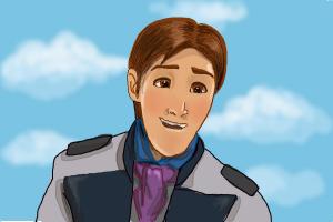 How to Draw Hans from Frozen