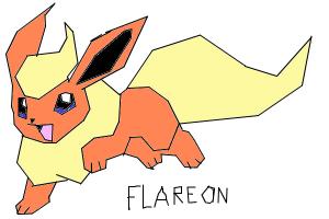 How to Draw Flareon The Flame Pokemon