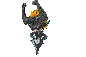 How to Draw Midna from The Legend Of Zelda: Twilight Princess
