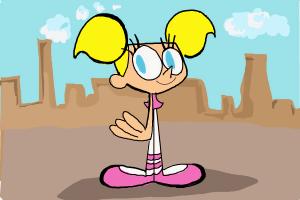 How to Draw Dee Dee from Dexter'S Laboratory