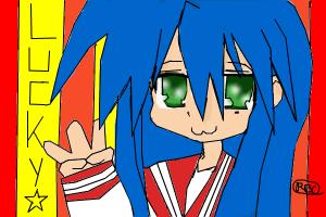 How to Draw Konata from Lucky Star