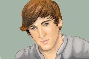 How to Draw Kendall from Big Time Rush
