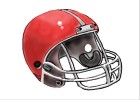 How to Draw a Football Helmet