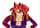 How to Draw Gogeta Ssj4