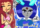 How to Draw Bunny Raven And Starfire
