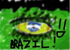 How to Draw a Brazilian Flag But As an Eye!!!!