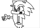 How to Draw Sonic Talking