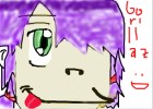 How to Draw Noodle from Gorillaz