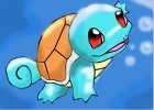 How to Draw Swimming Pokemon:Squirtle