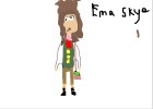 How to Draw Ema Skye from Apollo Justice