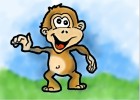 How to Draw a Cartoon Monkey