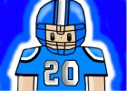 How to Draw a Cartoon Football Player.