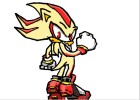 How to Draw Super Shadow The Hedgehog