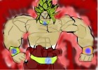 How to Draw Broly The Legendary Super Saiyan!!!!!!