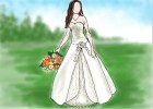 How to Draw a Wedding Dress