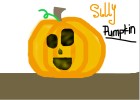 How to Draw a Silly Pumpkin