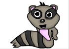 Cartoon Raccoon