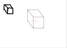How to Draw Two 3D Cubes