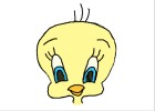 How to Draw Tweety - Head