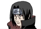 How to Draw Itachi Uchiba