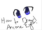How to Draw Blue Anime Eyes (For Begginers)