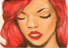 How to Draw Rihanna